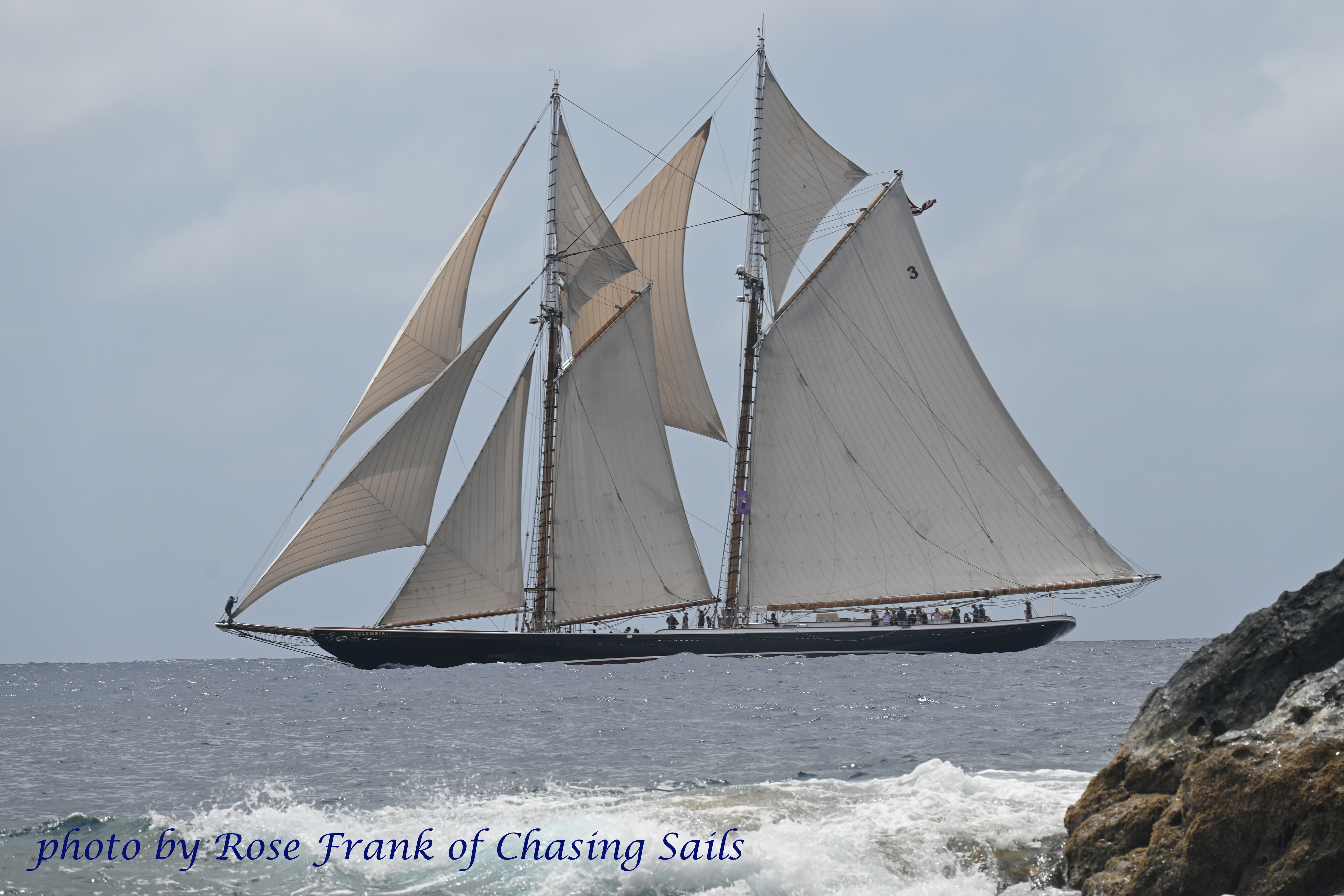 S/Y Columbia S/Y Columbia - St. Barth's Bucket 2023